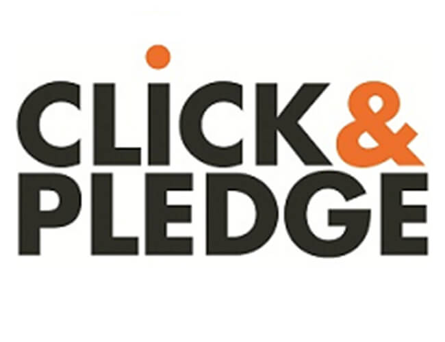 Click And pledge donations